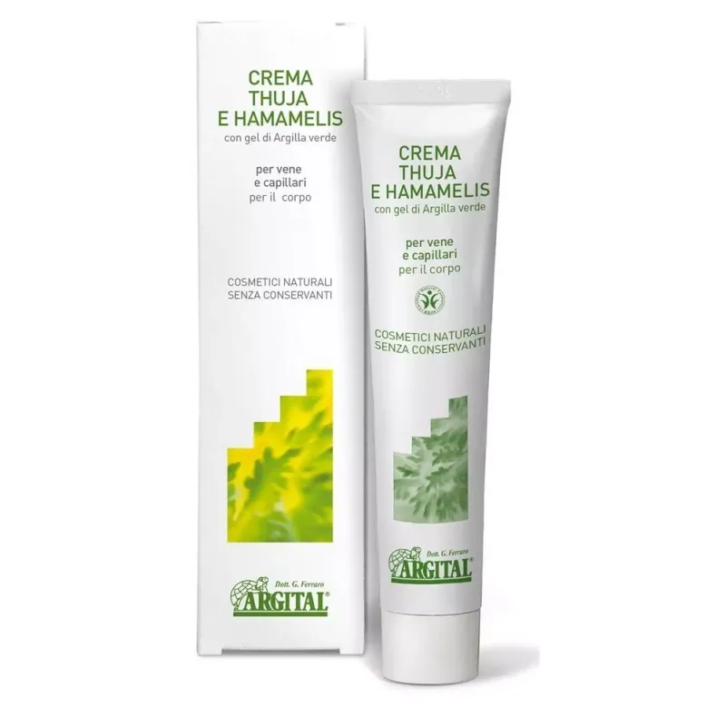 Crema Bio de Tuia si Hamamelis, Argital, 75 ml