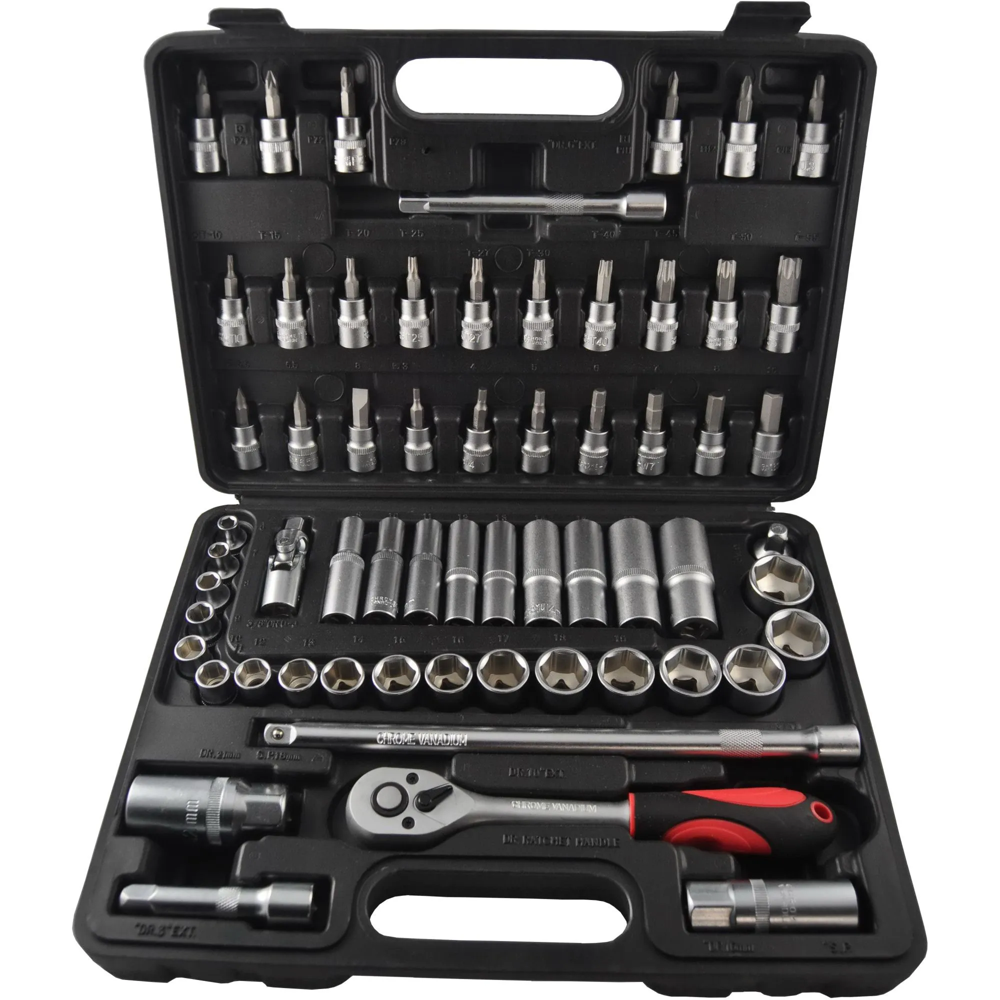 Trusa 61 tubulare hexagonale 3/8