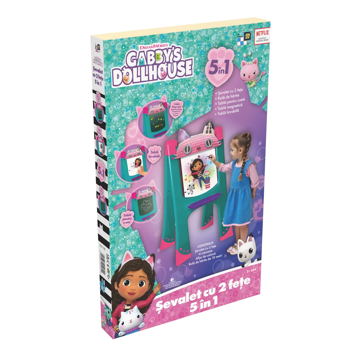 Sevalet cu 2 fete, Gabbys Dollhouse, 5in1