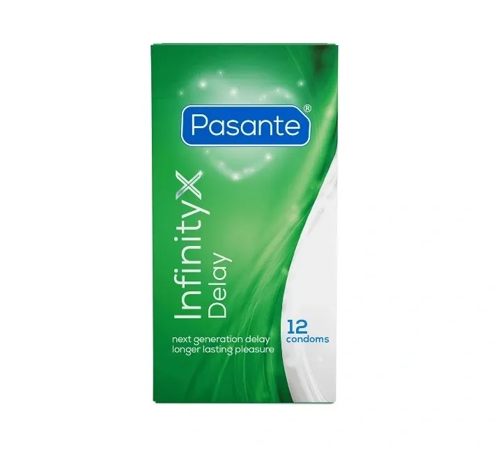 12 Prezervative pentru Intarzierea Ejacularii Delay Infinity X, Latex