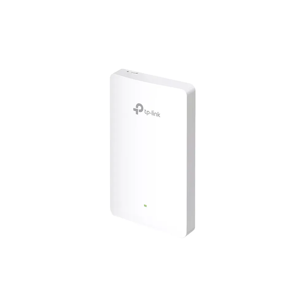 Access point wireless Gigabit Dual-Band EAP615-WALL, 4 porturi, 2.4GHz/5GHz, 1775 Mbps, Omada, WiFi6, PoE