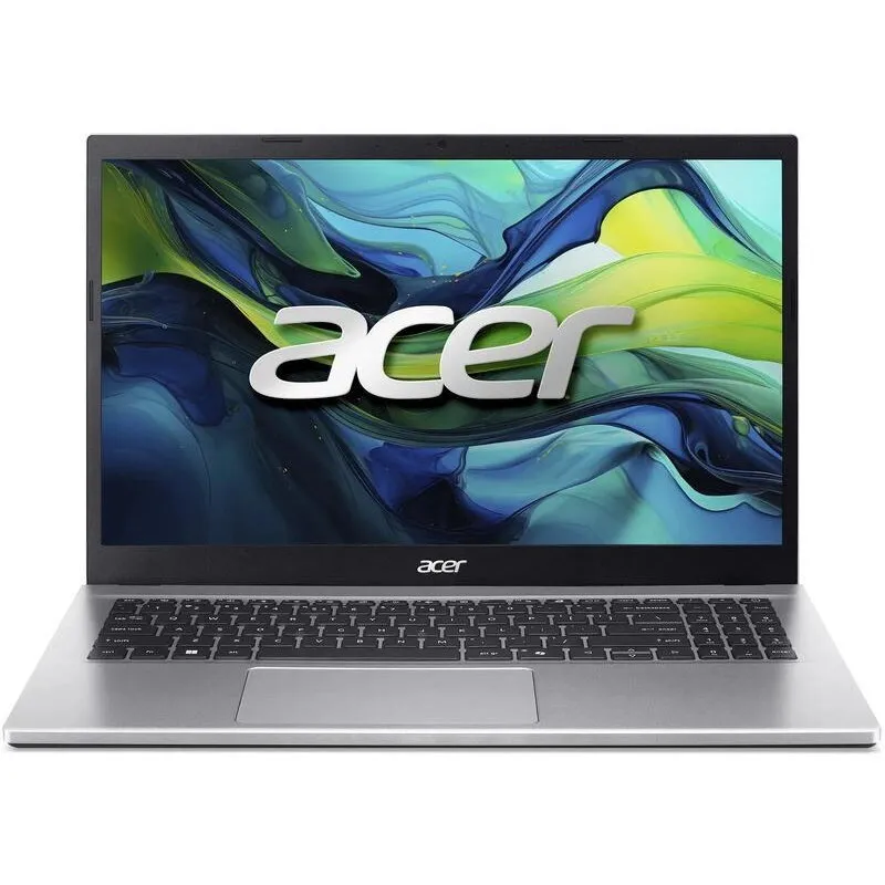 Acer Laptop Acer Aspire Go AG15-42P, AMD Ryzen 5 5625U, 15.6 inch FHD, 16GB RAM, 512GB SSD, Free DOS, Argintiu (INT Keyboard)