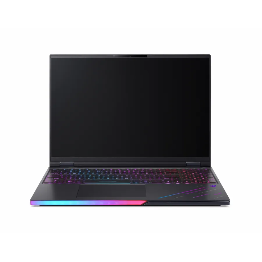Acer Laptop gaming Acer Predator Helios 16 AI, 16 inch OLED WQXGA, Intel Core Ultra 9 275HX, 32GB SSD, 2x1TB, GeForce RTX 5090 24GB, No OS, Negru (INT Keyboard)
