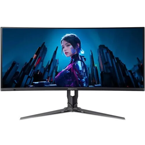 Acer Monitor Gaming Acer Predator X34X5bmiiphuzx, 34 inch UWQHD, 0.01 ms, Negru
