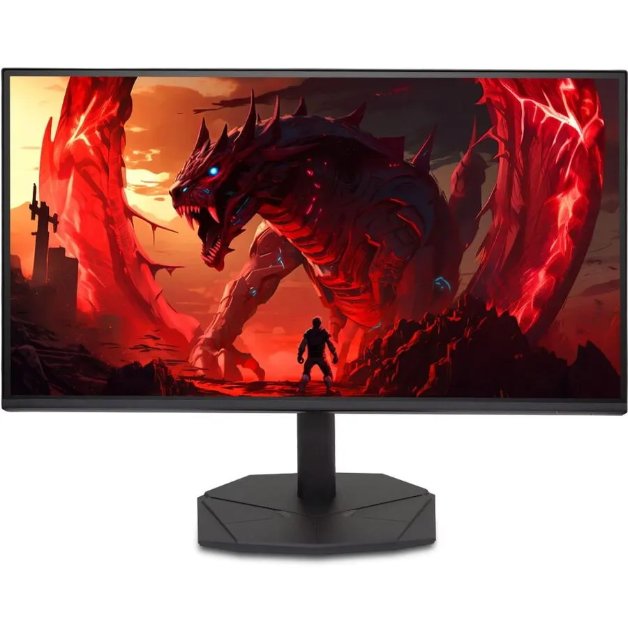 Acer Monitor LED IPS, Acer Nitro KG241YX3bip, 23.8 inch, Full HD, HDMI, DisplayPort, 200 Hz, 0.5 ms, Negru