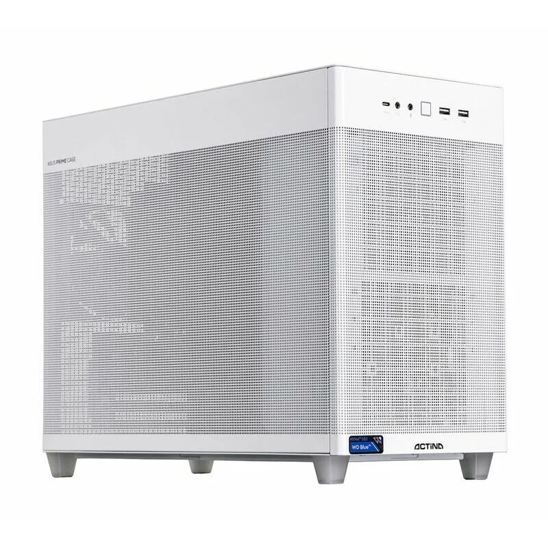 Actina Desktop PC Actina KOMACNGIP0517, Procesor AMD Ryzen™ 7 8700F, 32 GB DDR5-SDRAM, 1 TB SSD, Placa video NVIDIA GeForce RTX 5060, Mini Tower, Alb