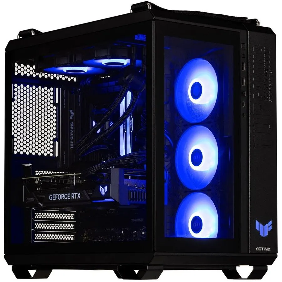 Actina Desktop PC Actina Midi Tower, Intel Core Ultra 7 265KF, 3.3 GHz - 5.5 GHz, 32 GB RAM, 2 TB SSD, NVIDIA GeForce RTX 5070 12 GB, Fara sistem de operare