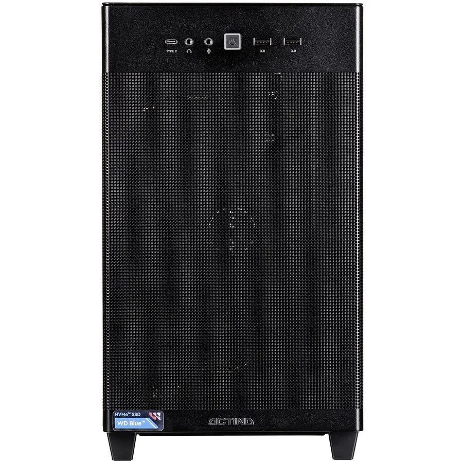Actina Sistem Desktop PC Actina KOMACNGIP0482, AMD Ryzen 7 8700F, 32 GB RAM, 1 TB SSD, NVIDIA GeForce RTX 5060, Mini Tower, Negru