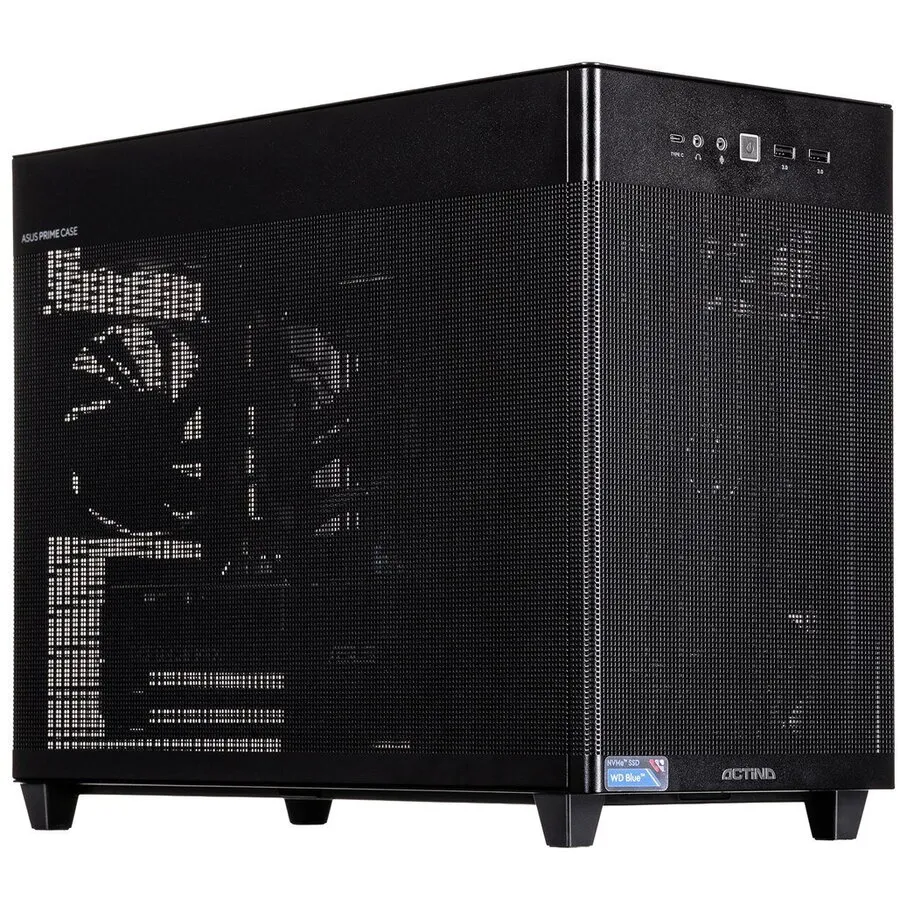 Actina Sistem Desktop PC Actina KOMACNGIP0484, AMD Ryzen 7 8700G, 32 GB RAM, 1 TB SSD, Windows 11 Home, Mini Tower, Negru