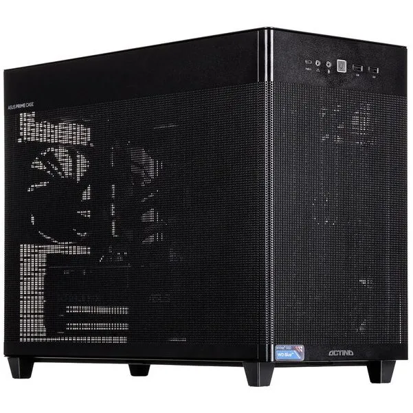 Actina Sistem Desktop PC Actina KOMACNGIP0509, AMD Ryzen 5 9500F, 32 GB DDR5-SDRAM, 1 TB SSD, NVIDIA GeForce RTX 5070, Mini Tower, Negru