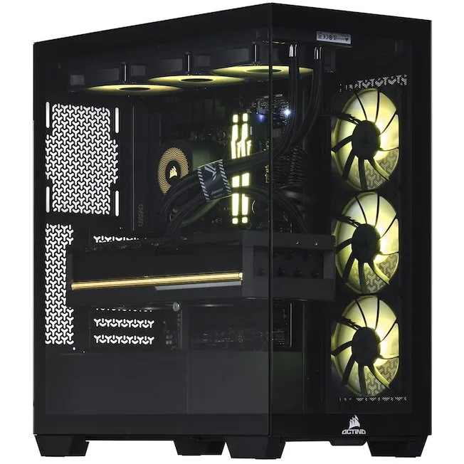 Actina Sistemm PC Actina KOMACNGIP0207, AMD Ryzen™ 9 7900X, 32 GB DDR5-SDRAM, 2 TB SSD, NVIDIA GeForce RTX 5070 Ti, Midi Tower, Negru
