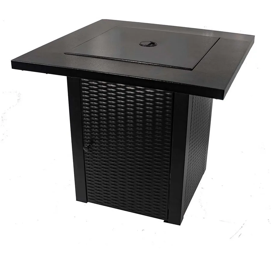 ACTIVA Semineu pe gaz 12,5 Kw Activa 14848, Negru