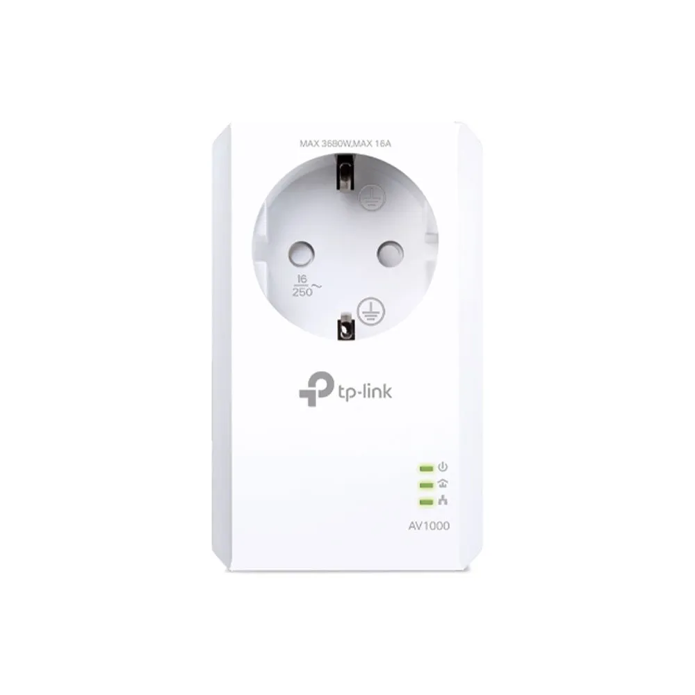 Adaptor powerline TP-LINK AV1000 TL-PA7017P, 1000 Mbps, 300 m