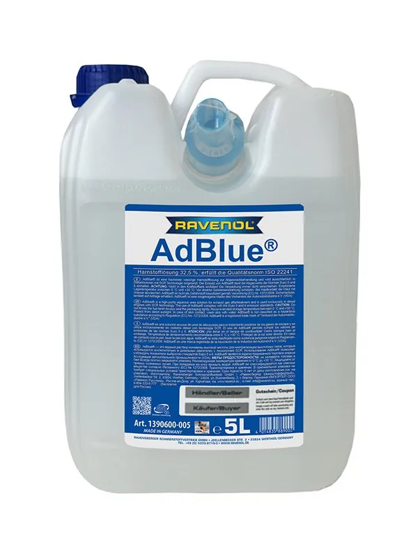 Aditiv filtru de particule Ravenol AdBlue  5 L