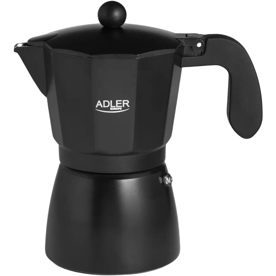 ADLER Cafetiera Italiana Adler AD 4421  Pentru Aragaz  320ml, Negru