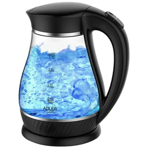ADLER Fierbator apa Adler AD 1274, 2200 W, 1.7 L, Negru