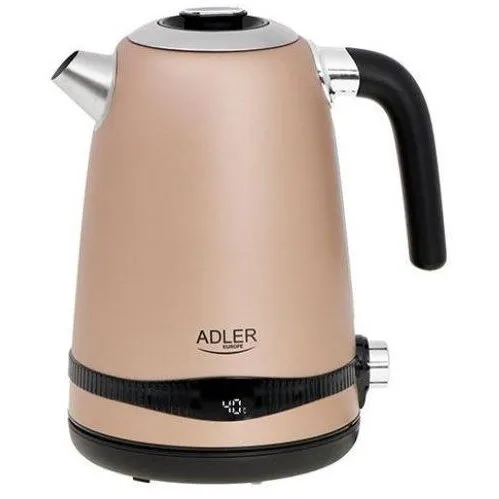 ADLER Fierbator de apa Adler AD 1295, 1.7 L, 2200 W, Auriu
