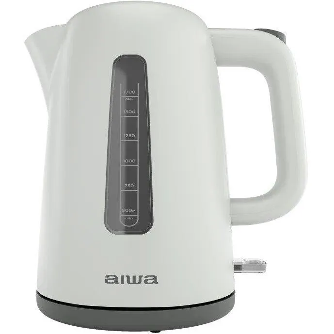 AIWA Fierbator de apa Aiwa AKT-2000, 2200W, 1.7 litri, baza rotativa 360º, Oprire Automata Strix, Alb
