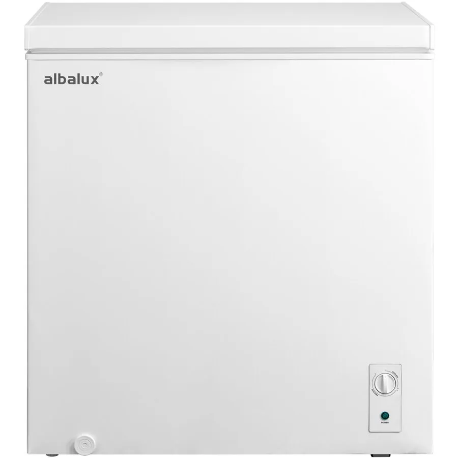Albalux Lada frigorifica Albalux AXLF226E, 198 L, Clasa E, dubla functionare frigider/congelator, alb