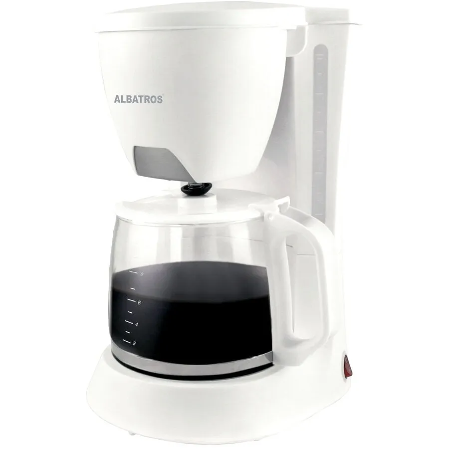 Albatros Cafetiera Albatros Verona White 2, 680 W, 1,2 litri, Alb