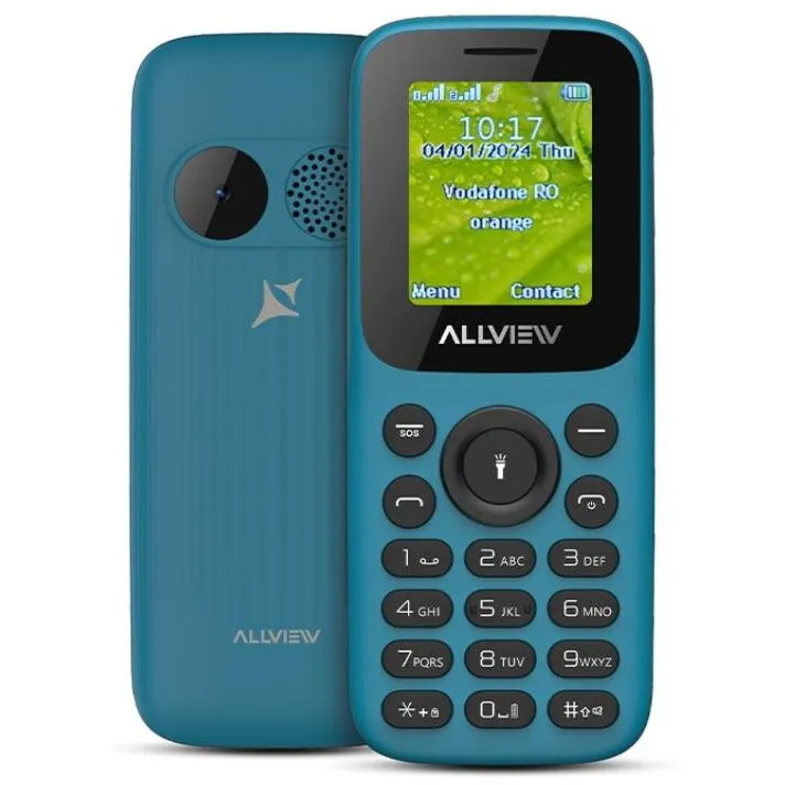 Allview Telefon Mobil Allview L803, Dual SIM, 2G, microSD, bluetooth, radio, lanterna, USB C, Verde