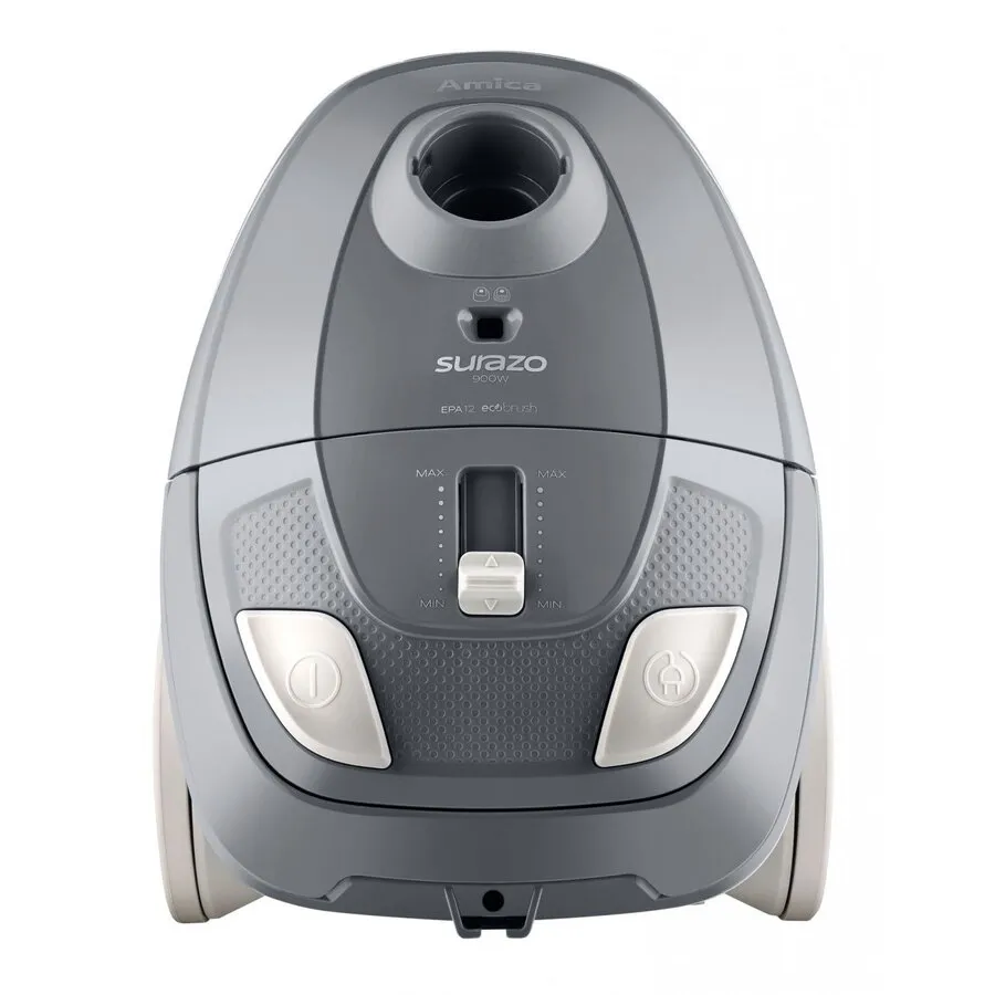 AMICA Aspirator cu sac Amica Surazo VM1058, 900 W, 79dB, tip filtrare EPA, Gri