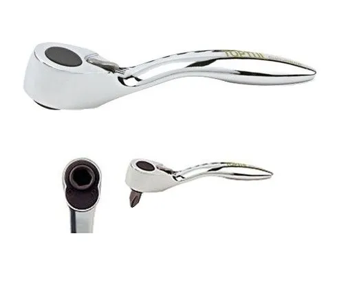 Antrenor cu clichet 1 4   , adaptor bit HEX 1 4  , Toptul 90mm