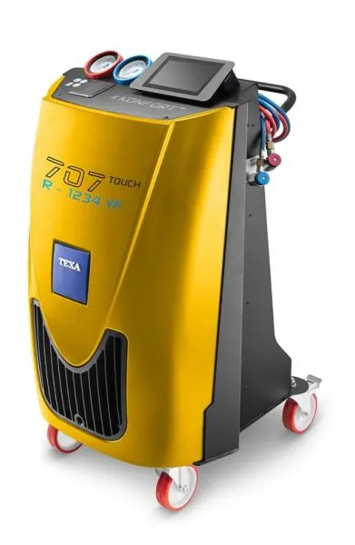 Aparat intretinere sistem aer conditionat KONFORT 707 TOUCH - R1234yf, automata manuala, touchscreen 7