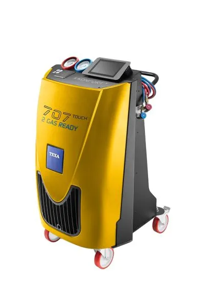 Aparat intretinere sistem aer conditionat KONFORT 707 TOUCH - R1234yf R134a, statie A C automata manuala, fara cuple incluse