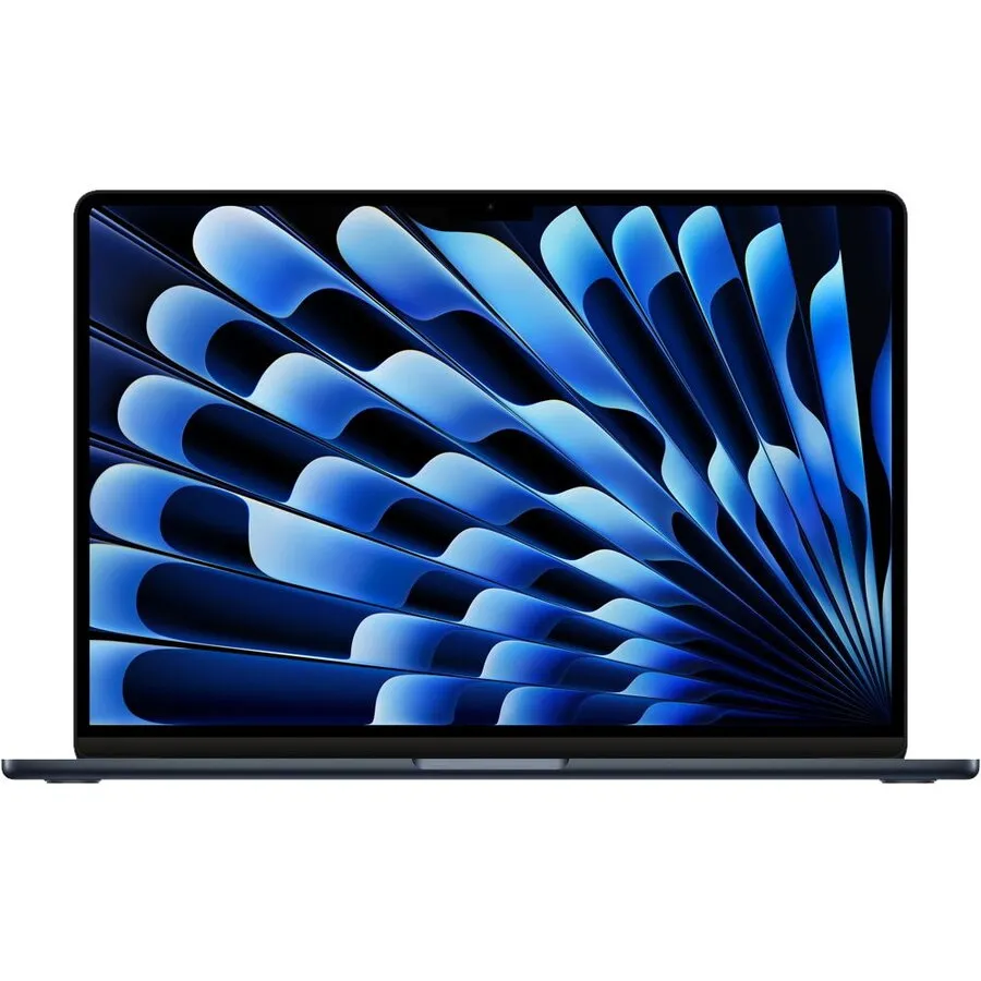 Apple Laptop Apple MacBook Air 15 with Liquid Retina (2025), Apple M4 Deca Core, 15.3 inch, RAM 32GB, SSD 2TB, Apple M4 10-core Graphics, INT KB, macOS Sequoia, Midnight (INT Keyboard)