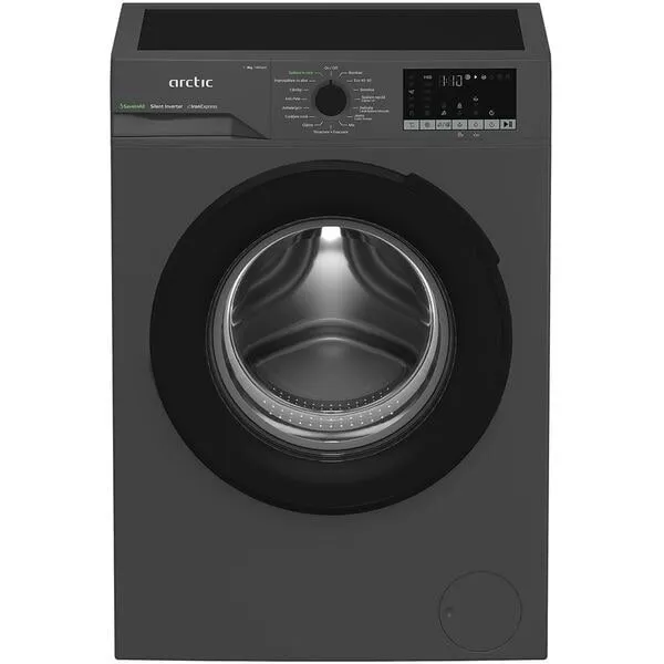 Arctic Masina de spalat rufe frontala ARCTIC APLM2WFSU28411A, ExtraSteam, 8 kg, 1400rpm, Clasa A, antracit