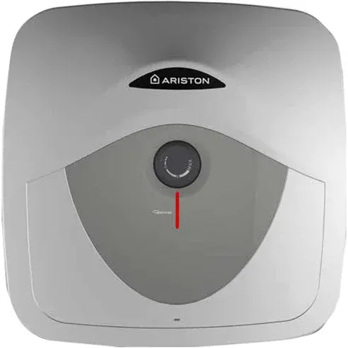 Ariston Boiler electric Ariston Andris RS 15U EU, 15 l, 1200 W, Led iluminat, Protectie electrica IPX1, Montare sub chiuveta, Reglaj extern de temperatura