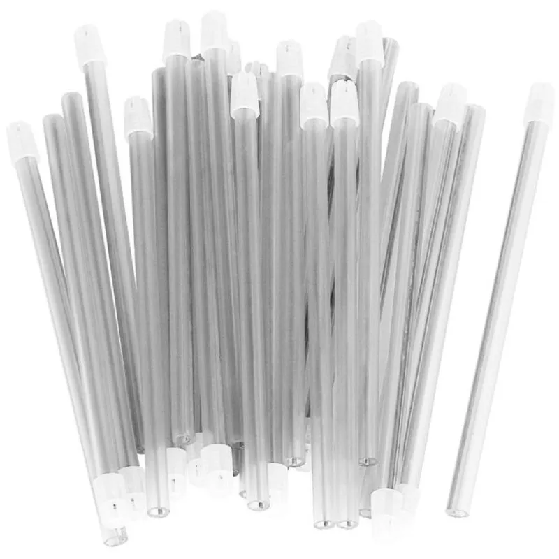 Aspirator Saliva 15 cm, Cap Detasabil Transparent, 100 Bucati