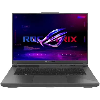 Asus Laptop ASUS ROG Strix G16, AMD Ryzen 9 9955HX, 16 inch, RAM 32GB, SSD 1TB, nVidia GeForce RTX 5070 8GB, No OS, Negru