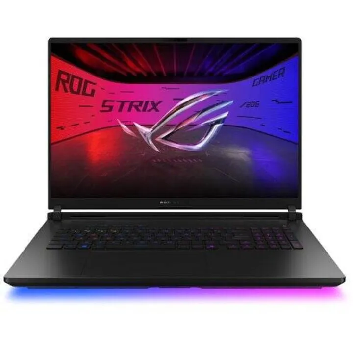 Asus Laptop ASUS ROG Strix SCAR G835LW-U9644X, procesor Intel Core Ultra 9 275HX, 18 inch, 2.5K, WQXGA, 240Hz, 64GB RAM, 4TB SSD, NVIDIA® GeForce RTX™ 5080 16 GB, Windows 11 Pro, Negru