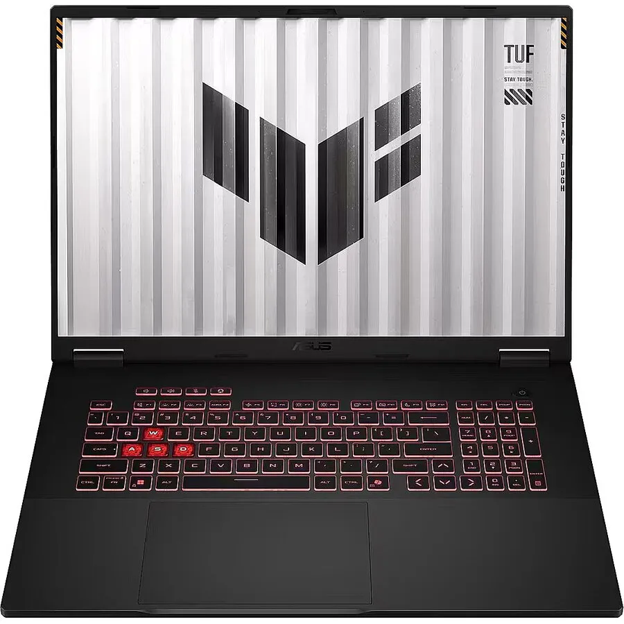 Asus Laptop Asus TUF Gaming A18 FA808UM-S9016W, AMD Ryzen 7 260, 18 inch, RAM 16 GB, SSD 512 GB, GeForce RTX 5060, Windows 11, Gri