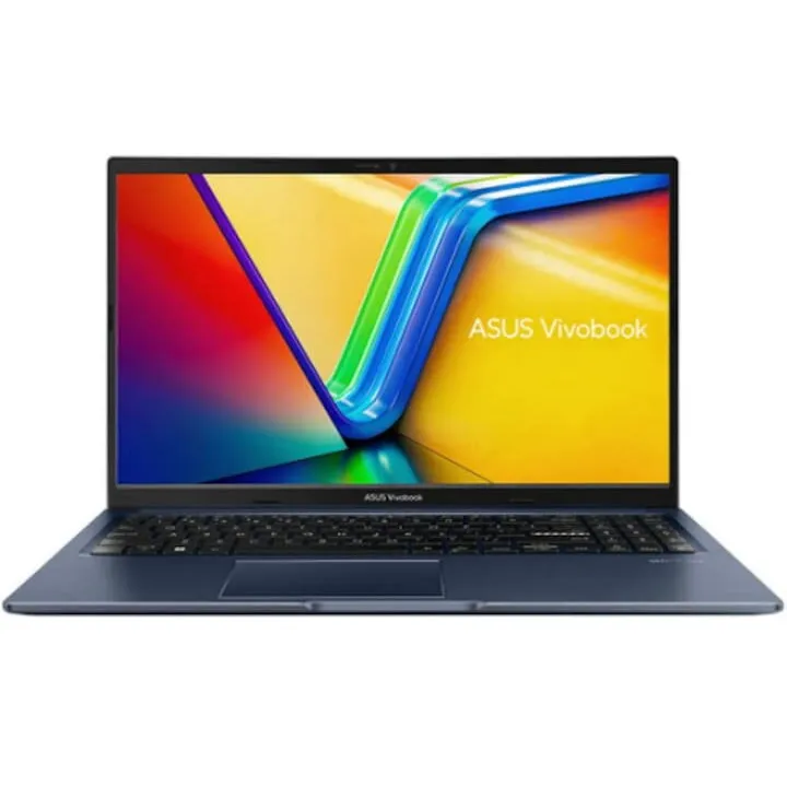 Asus Laptop Asus Vivobook 15, F1502VA-BQ1336, 15.6 inch, Full HD, Intel Core i5-13420H, 8GB RAM, 512GB SSD, Intel UHD Graphics, No OS, Albastru inchis