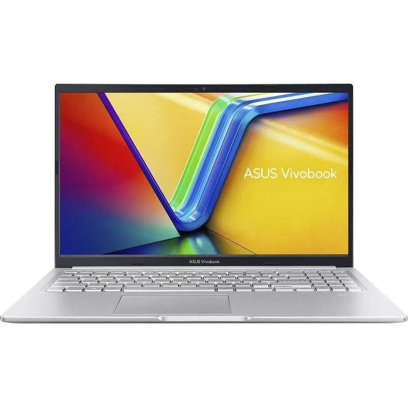 Asus Laptop Asus Vivobook 15 M1502YA, AMD Ryzer 7 7730U, 15.6 inch FHD, 16GB RAM, 512GB SSD, Free DOS, Argintiu (INT Keyboard)