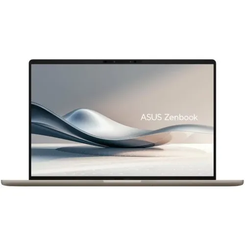 Asus Laptop ASUS ZenBook A14 OLED UX3407RA-QD024X, Snapdragon X Elite X1E-78-100, 14 inch, RAM 32 GB, SSD 1 TB, Qualcomm Adreno, Windows 11 Pro, Zabriskie Beige (Tastatura US) (INT Keyboard)