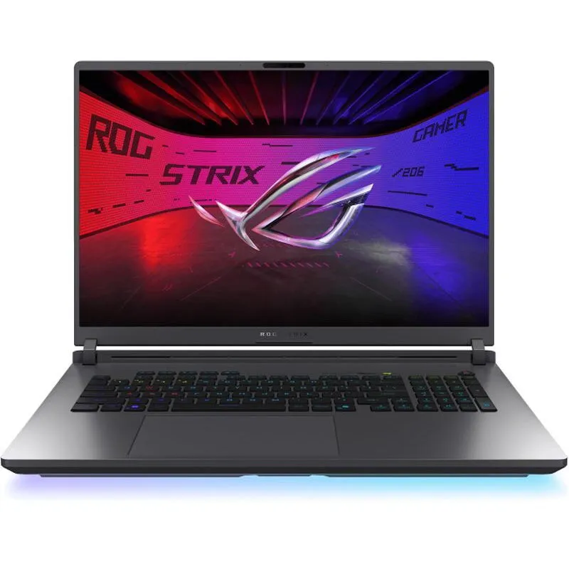 Asus Laptop Gaming ASUS ROG Strix G18 G815JMR, 18 inch, WQXGA 2560 x 1600, Procesor Intel® Core™ i9-14900HX, 32GB DDR5, 1TB SSD, NVIDIA GeForce RTX 5060 8GB, No OS, Negru/Gri (INT Keyboard)