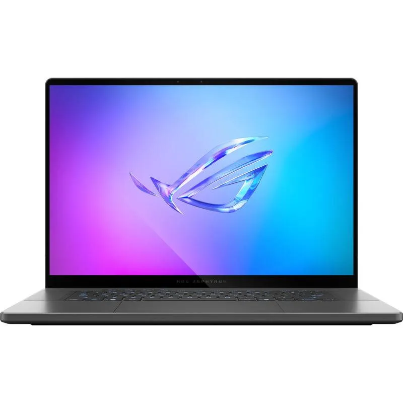 Asus Laptop Gaming ASUS ROG Zephyrus G16 GU605CR, Procesor Intel® Core™ Ultra 9 285H 24M Cache, pana la 5.40 GHz, 16 inch, 2.5K 240Hz G-Sync, 64GB LPDDR5X, 1TB SSD, NVIDIA GeForce RTX 5070 Ti 12GB, No OS, Gri