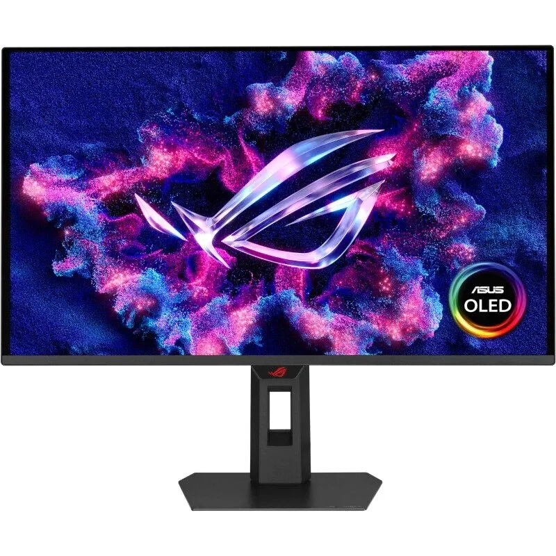 Asus Monitor Gaming QD-OLED ASUS ROG Strix XG27AQDNG, 26.5 inch, QHD (2560x1440), HDMI, Display Port, USB, 360 Hz, 0.03 ms, Negru