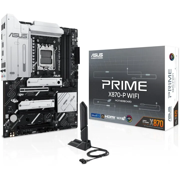 Asus Placa de baza ASUS PRIME X870-P WIFI, Socket AM5