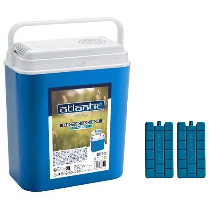 Atlantic Lada frigorifica 18L Atlantic, 12V auto, cu 2 pastile de racire incluse