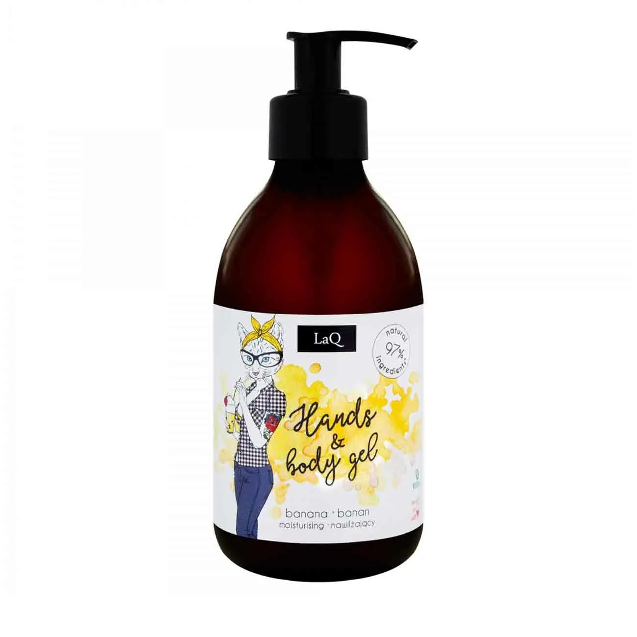 Banana  cleansing gel for hands & body 300 ml