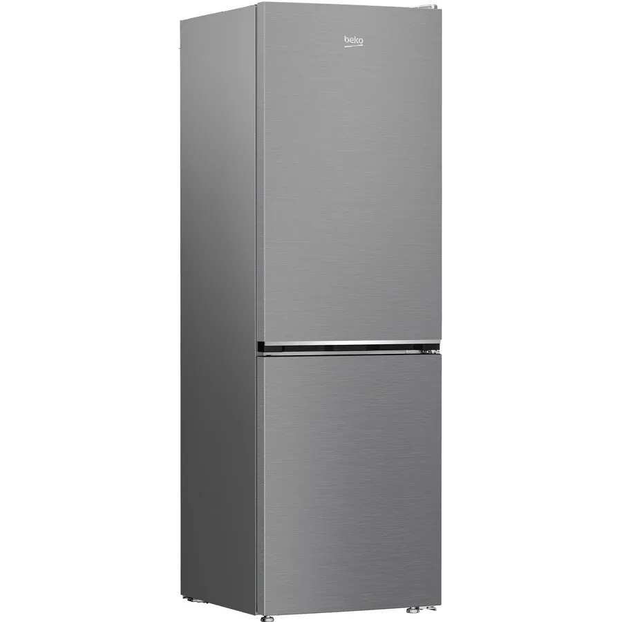 Beko Combina frigorifica Beko B1RCNA364XB, 316L, Clasa E, H 186.5 cm, Metal Look