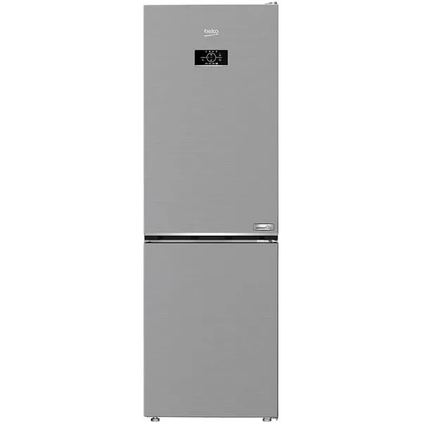 Beko Combina frigorifica Beko B5RCNA365HXB, No Frost, 316 L, H 186.5 cm, Clasa D, argintiu