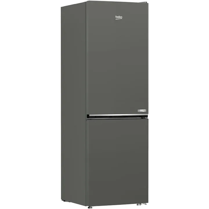 Beko Combina frigorifica Beko B5RCNA366HG, 316 l, No frost, AeroFlow, Clasa C, HarvestFresh, Compresor ProsSmart Inverter, MaxStore, H 186.5 cm, Manhattan Gray