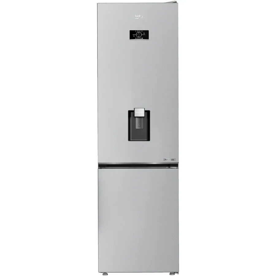 Beko Combina frigorifica Beko B5RCNA405HDM, 355 l, H 203.5 cm, HarvestFresh, AeroFlow, No Frost, Fast Freeze, Clasa D, Gri