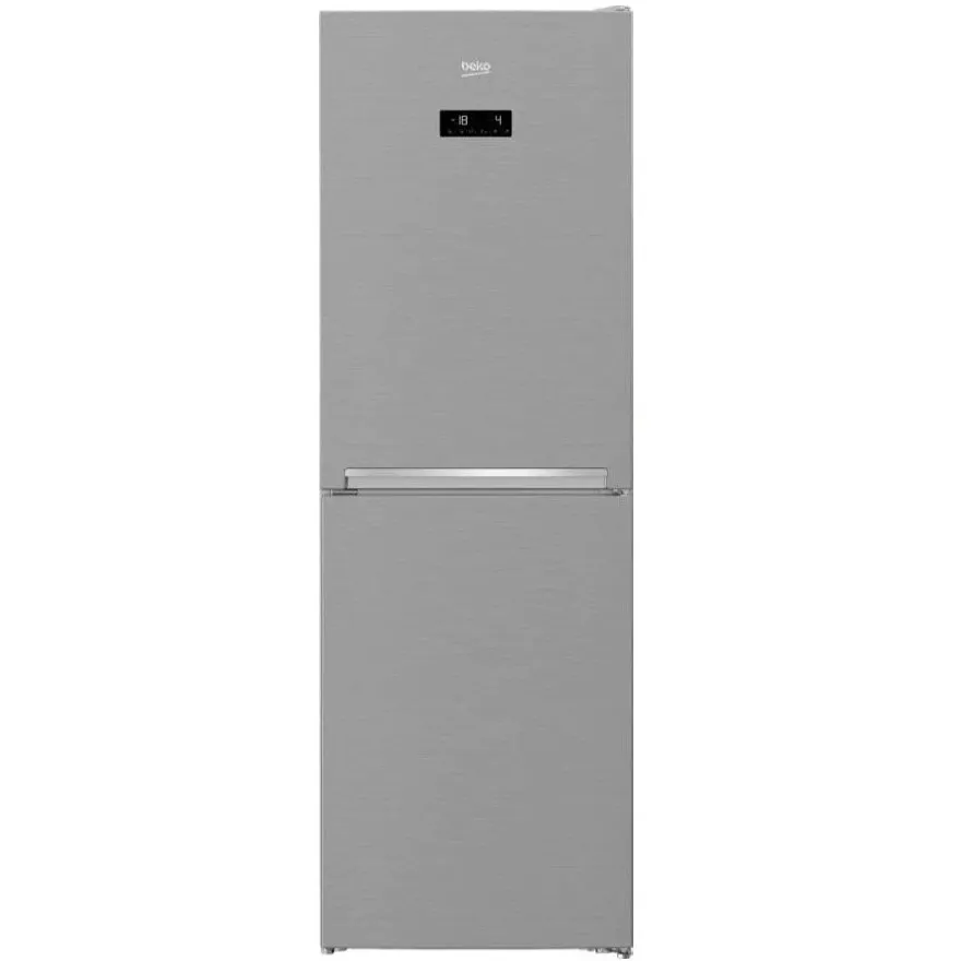 Beko Combina frigorifica Beko RCNA386E40ZXBN, 358L, Clasa E, H 203 cm, Argintiu